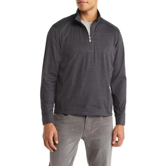 Tommy Bahama Other - Tommy Bahama Islandzone Quarter Zip Gray Size Large
